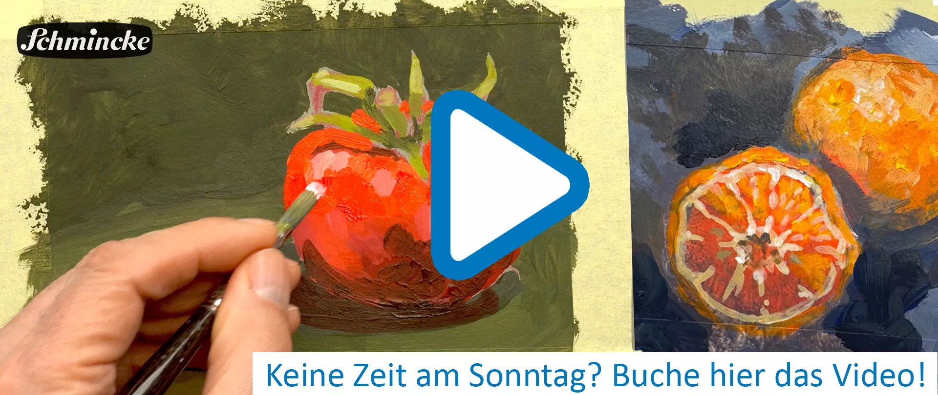 Küchenbilder malen in Acryl