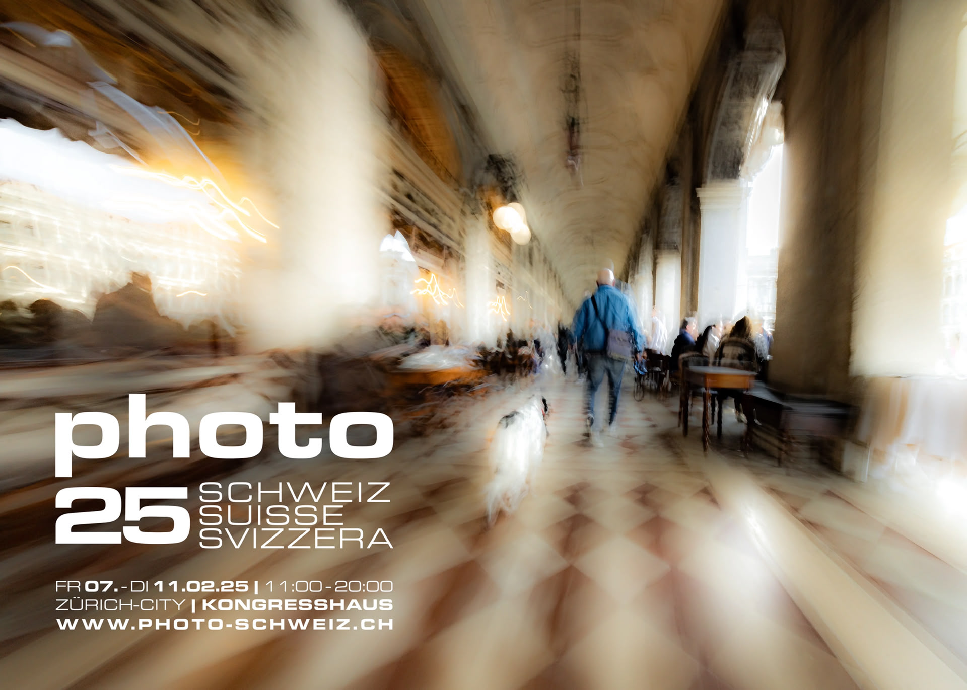 Abstraktes Foto einer Gasse in Venedig