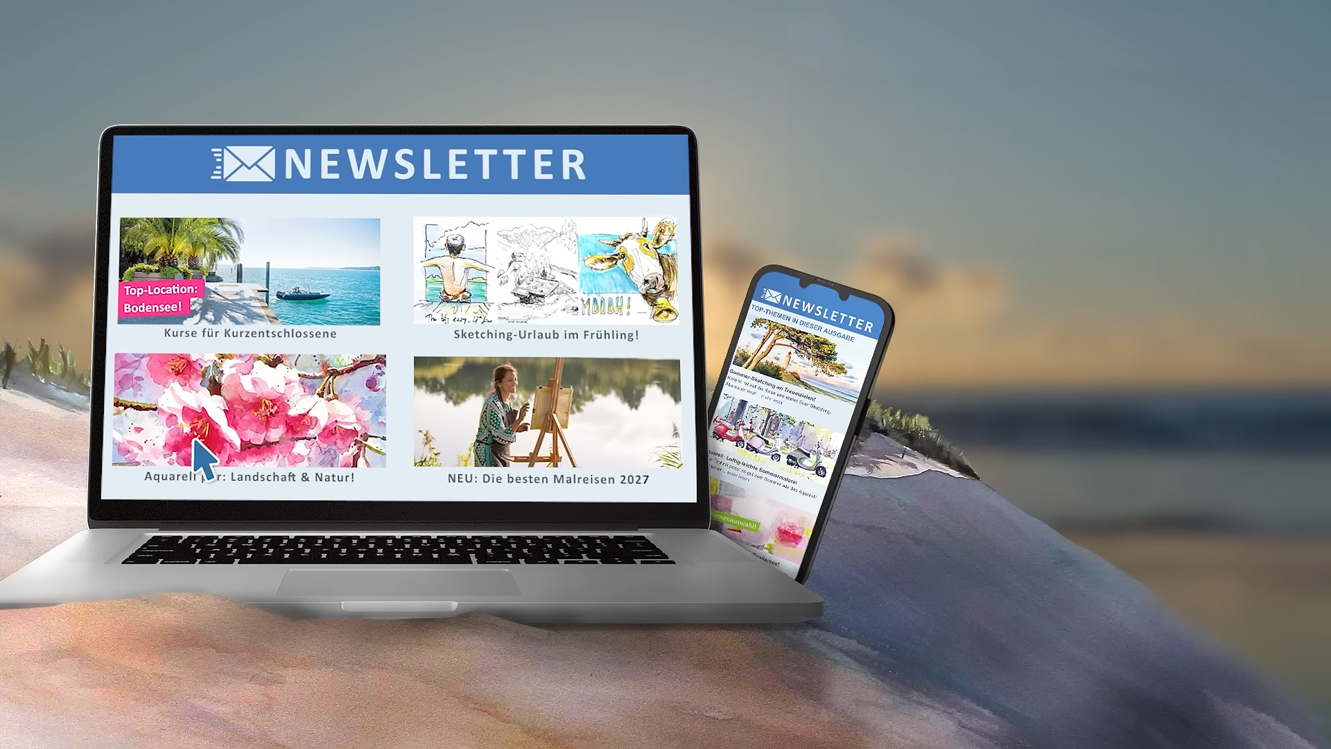 Newsletter-digital-Mobile-Desktop-View